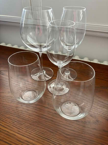 Photo of free Selection of red and white wine glasses (Surbiton KT6) #1