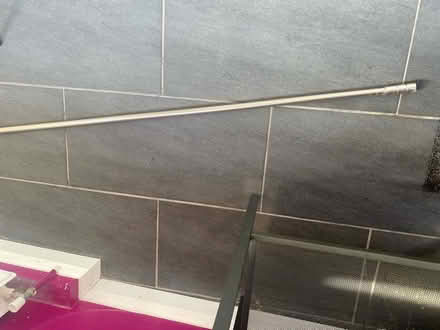 Photo of free Silver Metal Curtain Pole (CT6) #2