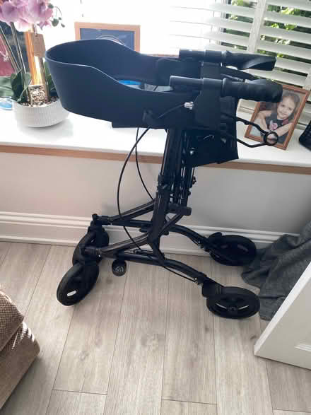 Photo of free Walker / rollator - wheel is sticking and hand brake wobbly (Church Hill North B98) #1