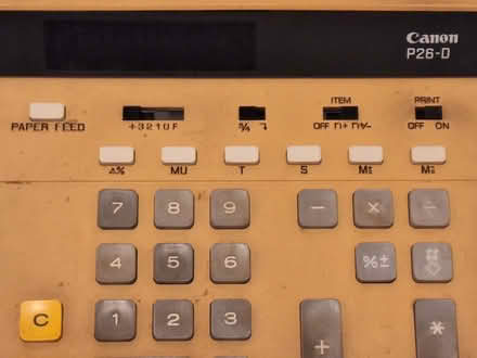 Photo of free Two printing calculators (Davis/Teele Square area) #2