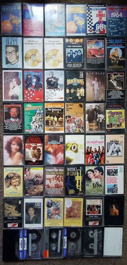 Photo of free 40+ Pre Recorded Audio Cassettes (Tinshill LS16) #1