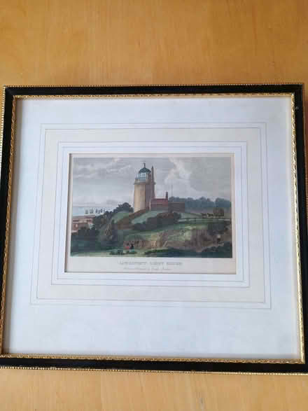 Photo of free Framed painting of Lowestoft Lighthouse (Bloomfield) #1