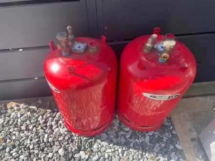 Photo of free Refillable LPG cylinders-out of date. (Dereham Rd area NR2) #1