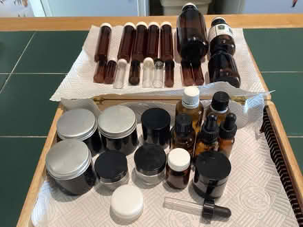 Photo of free Selection of smallish glass bottles and jars (Beckford GL20) #2