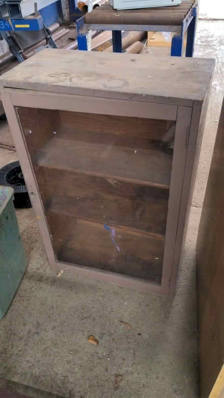 Photo of free Cabinet with shelves. (Bethesda LL57) #1