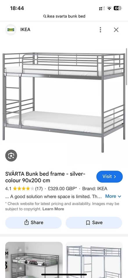 Photo of free IKEA bunk beds (Leeds LS16 (Adel)) #2