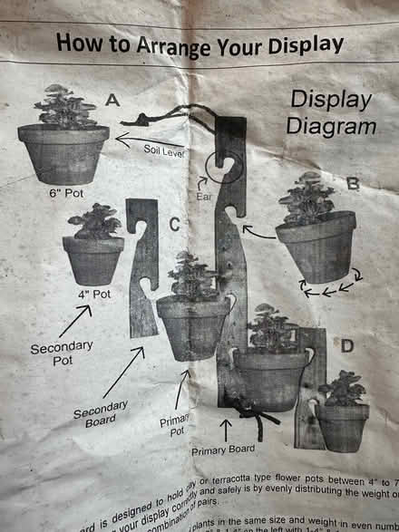 Photo of free Wooden device for hanging plants (Ossining) #3