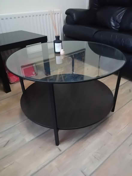 Photo of free Glass coffee table (Stamullen) #1