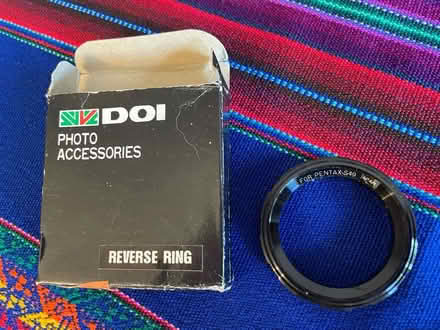 Photo of free Reverse ring for a Pentax camera (West End Village SO30) #1