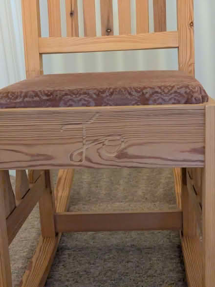 Photo of free Pine rocking chair (Galmington TA1) #2