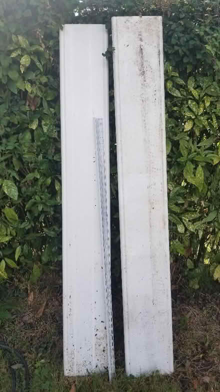Photo of free 2 x metal shelves. (Bracknell RG12) #1
