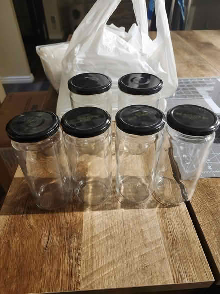 Photo of free Assorted sized glass jars (Orleans) #1