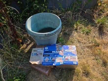 Photo of free Big pots & coco mulch (Central District/Madrona) #1