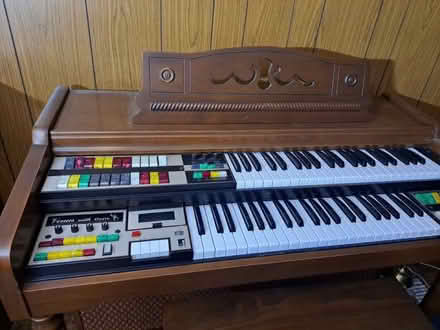 Photo of free Lowrey Venus organ with bench (Stanley Park) #1