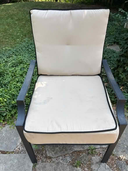 Photo of free 4 Patio chairs (Don Mills Rd & Lawrence) #1