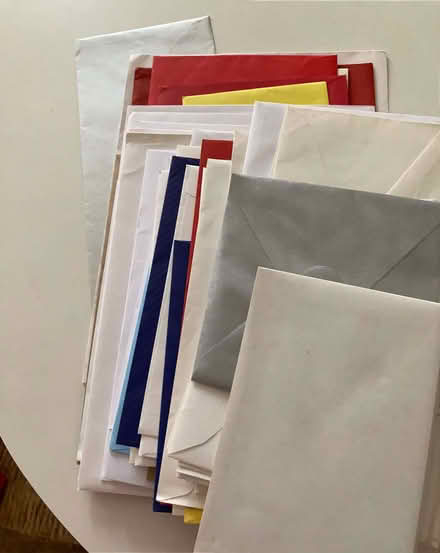 Photo of free Envelops in various shapes colours and sizes (Gosport PO12) #1