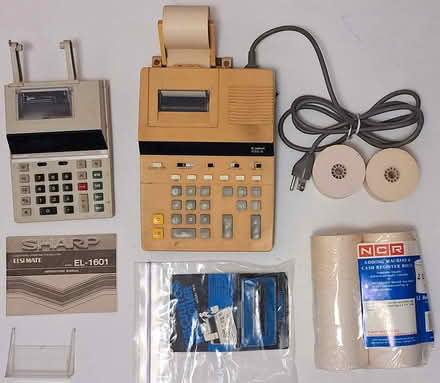 Photo of free Two printing calculators (Davis/Teele Square area) #1