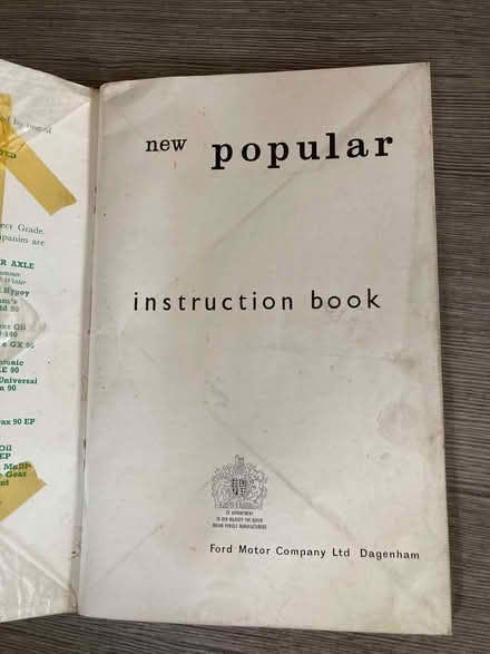 Photo of free Old (vintage) car and bike handbooks (Gosport PO12) #3