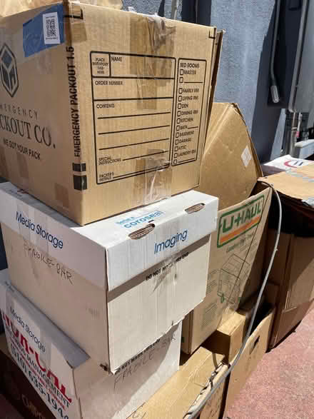 Photo of free Moving boxes & paper LOTS (San Leandro, CA) #1