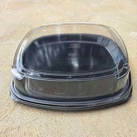 Photo of free Large CLEAN Plastic Platter w/Lid (Allison Park-- Hampton) #2