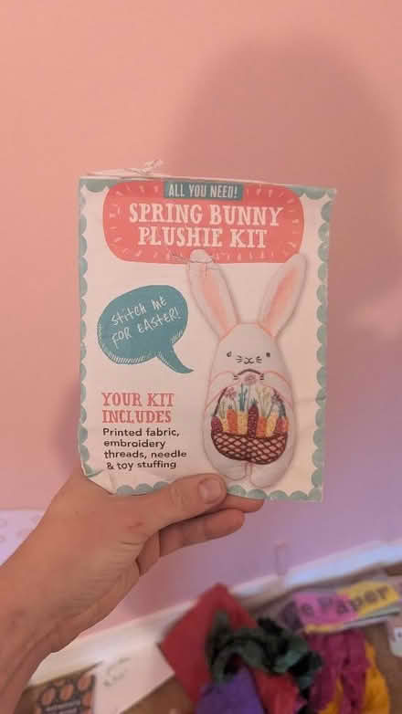 Photo of free Bunny plushie craft kit (Chesterfield S40) #1