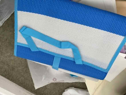 Photo of free Picnic blanket - blue, synthetic (NW10) #1