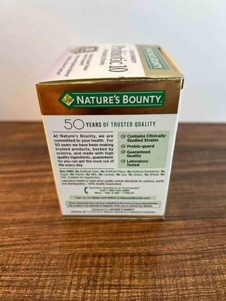 Photo of free Nature’s Bounty Probiotic 10 (Owings Mills,MD) #4