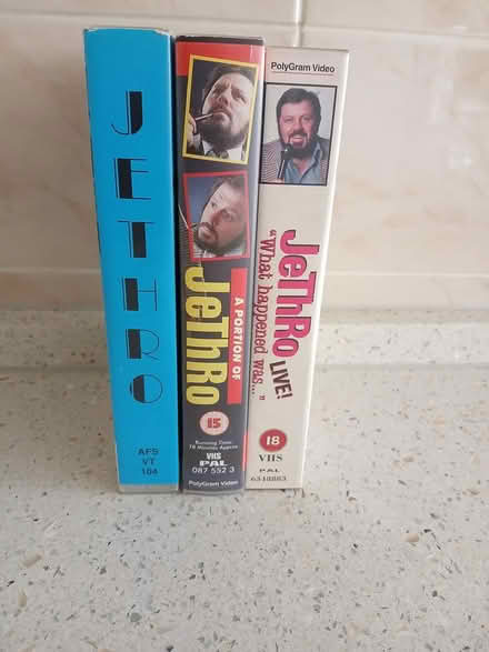 Photo of free Jethro vhs videos (LU1. Caddington) #1