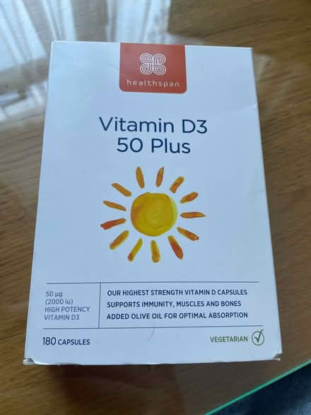 Photo of free Vitamin D3 for over 50’s (Worthing BN14) #1