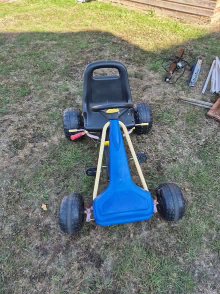 Photo of free Child's pedal go cart (Walton Cardiff GL20) #2