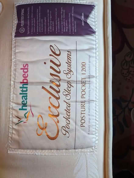 Photo of free superior Double bed size mattress (Clun valley SY7) #2