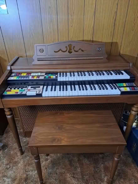 Photo of free Lowrey Venus organ with bench (Stanley Park) #2