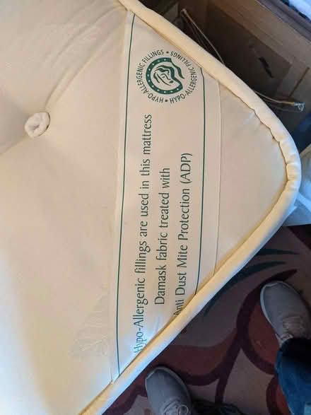 Photo of free superior Double bed size mattress (Clun valley SY7) #4
