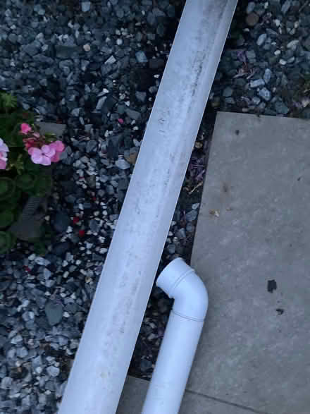 Photo of free White plastic guttering (Wickford) #1