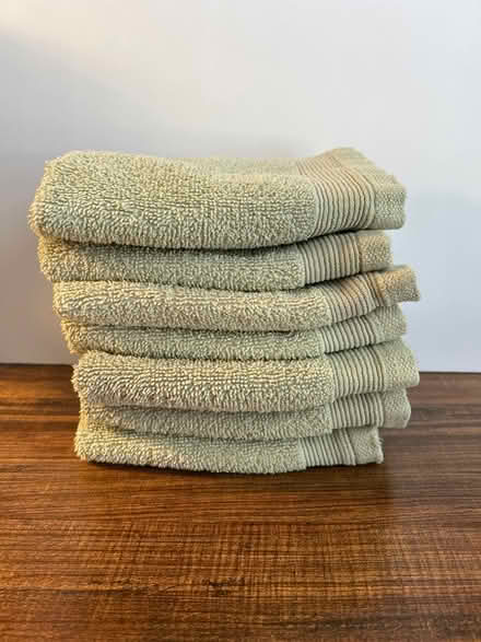 Photo of free (7) Cotton Terry Washcloths (Owings Mills,MD) #1