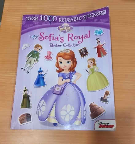 Photo of free Disney Re-Usable Sticker Book #1