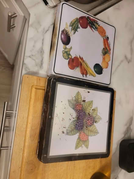 Photo of free 2 Sets Square Gas Covers (north philadelphia) #1