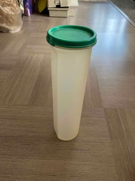 Photo of free Tupperware tall container (half spaghetti height?) (Gosport PO12) #1