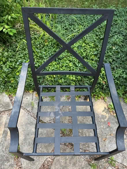 Photo of free 4 Patio chairs (Don Mills Rd & Lawrence) #3