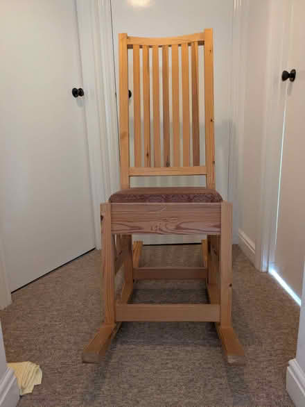 Photo of free Pine rocking chair (Galmington TA1) #1