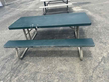 Photo of free Three Outdoor Picnic tables (Woodstock) #1