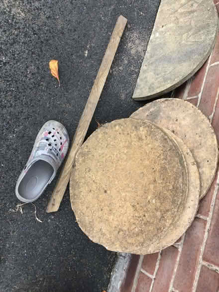 Photo of free 4 Circle Stepping Stones and half (Penwortham PR1) #3