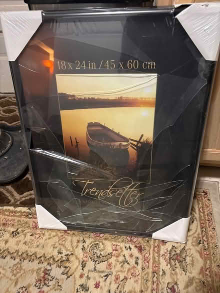 Photo of free 18x24 poster frame/broken glass (NE Washington DC (20018)) #1
