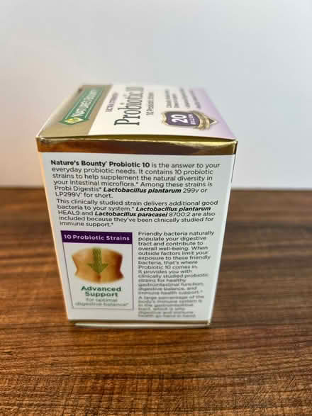Photo of free Nature’s Bounty Probiotic 10 (Owings Mills,MD) #2