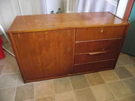 Photo of free Small solid wood wardrobe/drawer unit (Stoke Prior HR6) #1