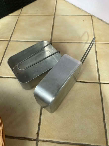 Photo of free 2 nesting mess tins (Gosport PO12) #1
