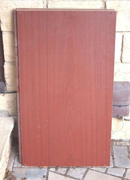 Photo of free wood laminate shelves (Oakwood LS8) #1