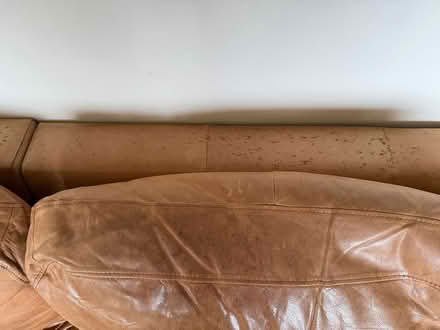 Photo of free West elm leather sectional (Noe valley) #4