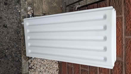 Photo of free Small Double Panel Single Fin Radiator (Caldy Valley CH3) #1