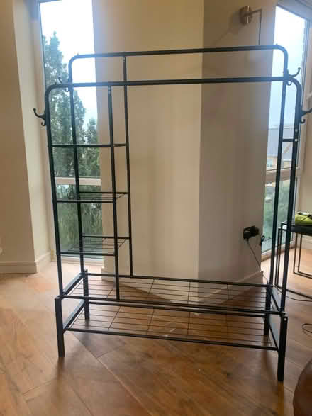 Photo of free A temporary ‘wardrobe’ for hanging clothes and item storage (Kew TW9) #1